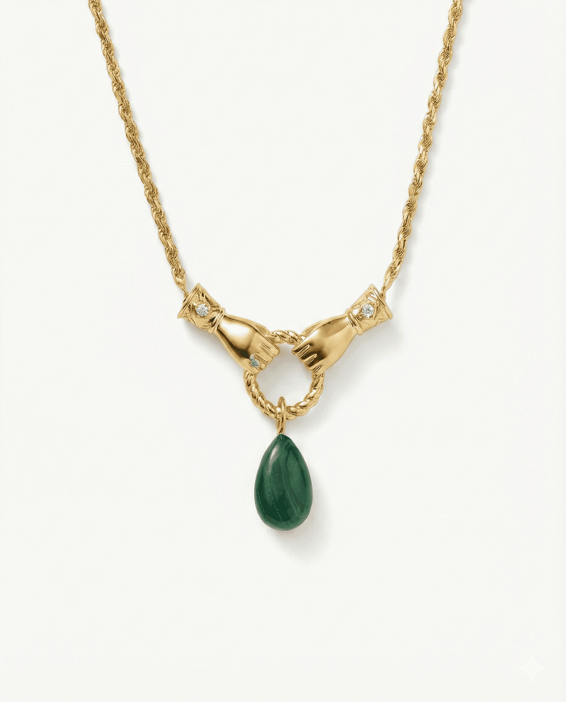 Unity Handshake Collier